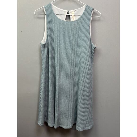 PRIMI Dress Womens size small ribbed sleeveless fully lined Swing Coastal - Picture 1 of 5